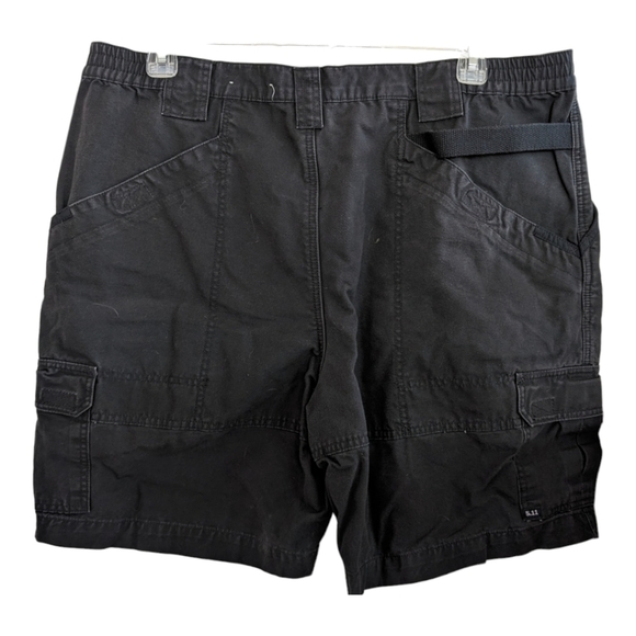 5.11 Tactical Black 9" Cotton Cargo Shorts Size 40 - Picture 10 of 10